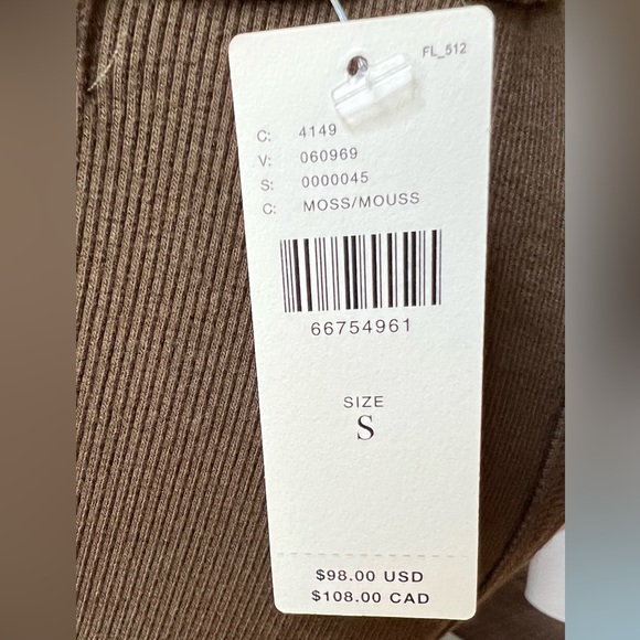 Anthropologie Ribbed Body Con Dress - Picture 3 of 9